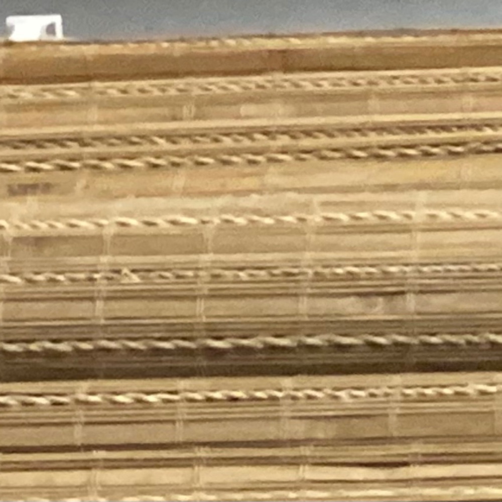 Single Rattan/Wicker/Bamboo Roll-up Window Shade
